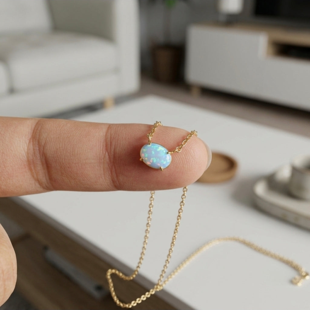 Collier Sabrina Cristal & Finition Dorée